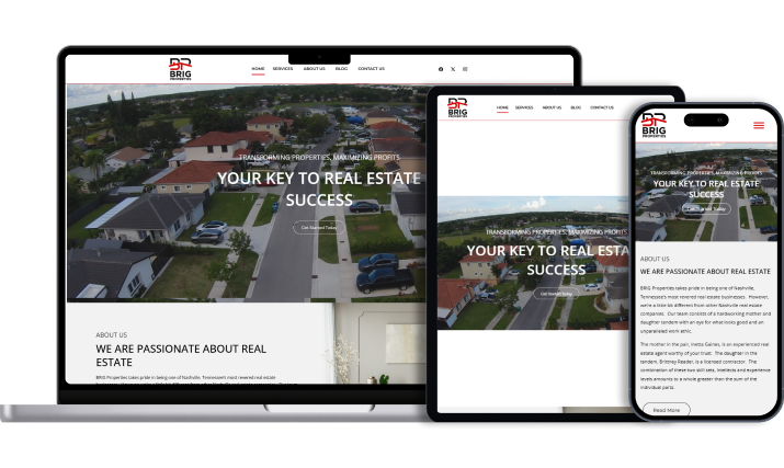 BRIG Properties website