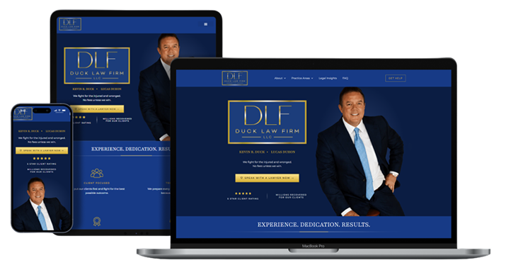 Duck Law Firm website