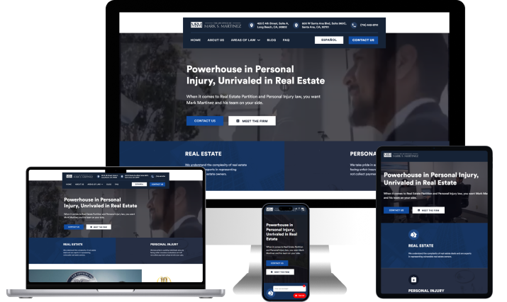 Law Offices of Mark S. Martinez website