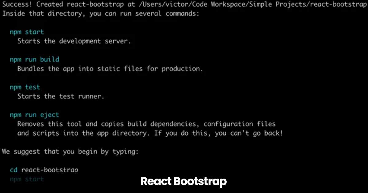 React Bootstrap: a react component library for bootstrap