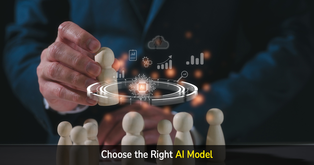 choose the right ai model
