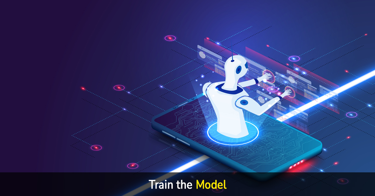 train the model