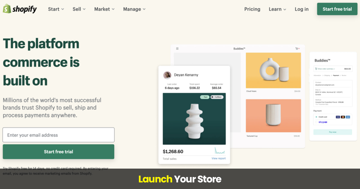 launch your store