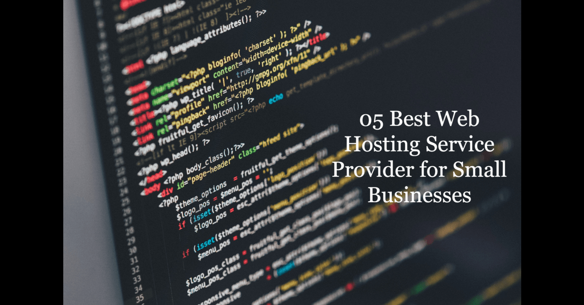 05 best web hosting service provider