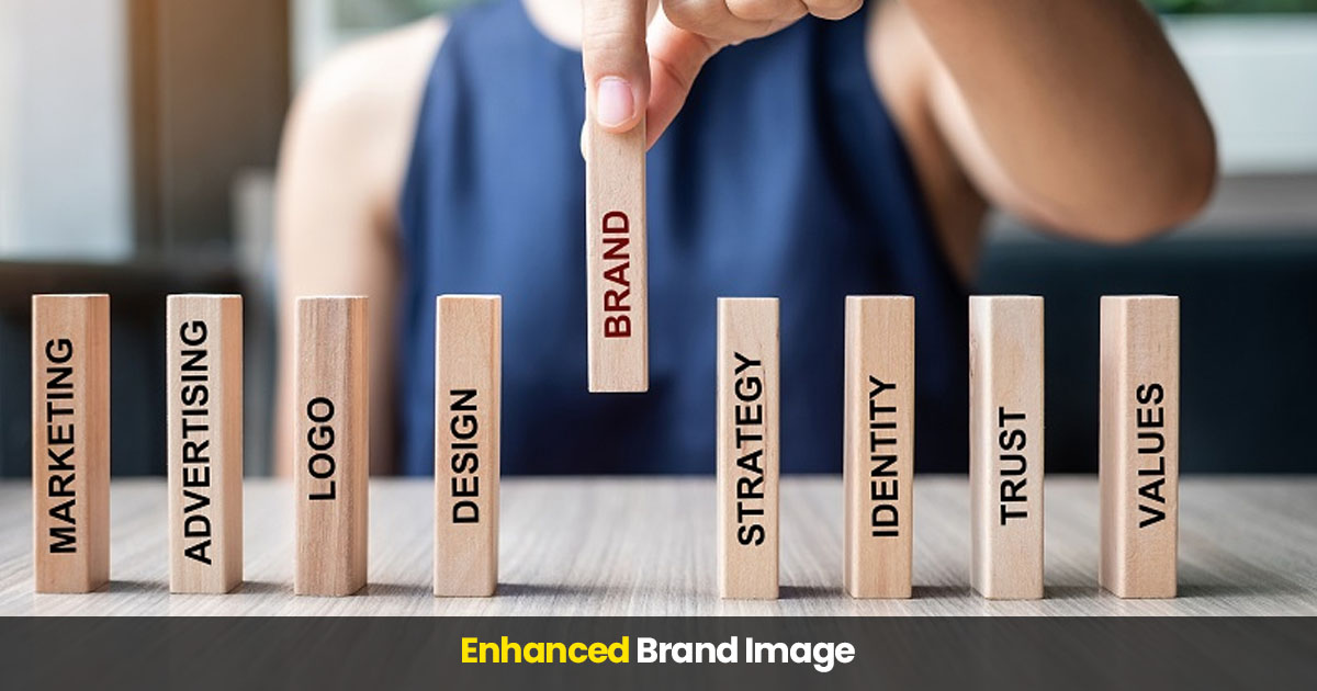 enhanced brand image