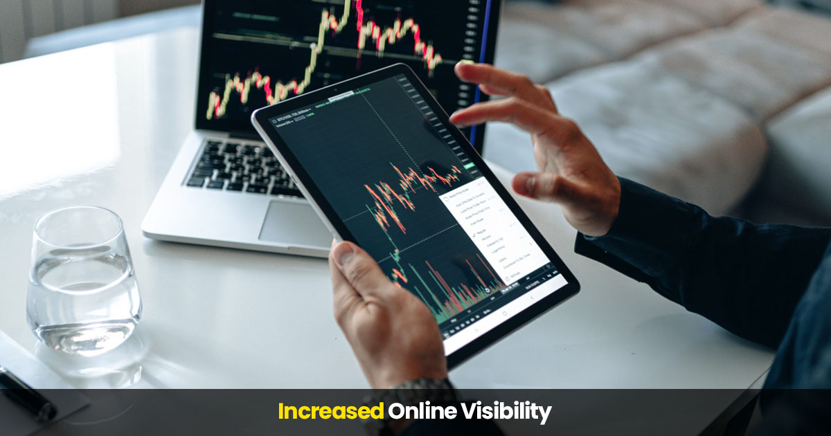 increased online visibility