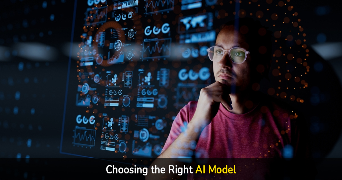 choosing the right ai model