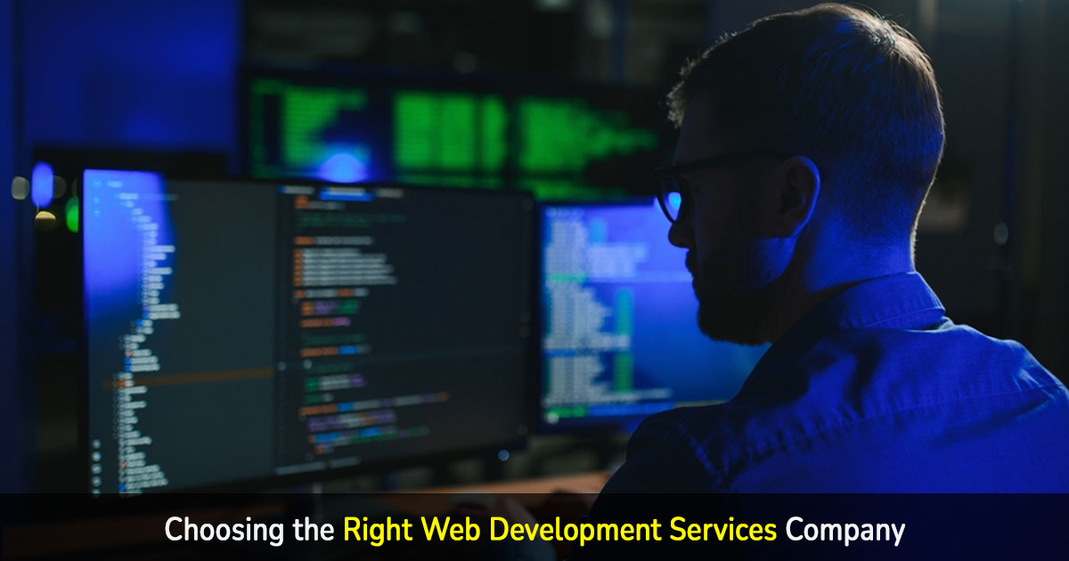 choosing the right web development services company