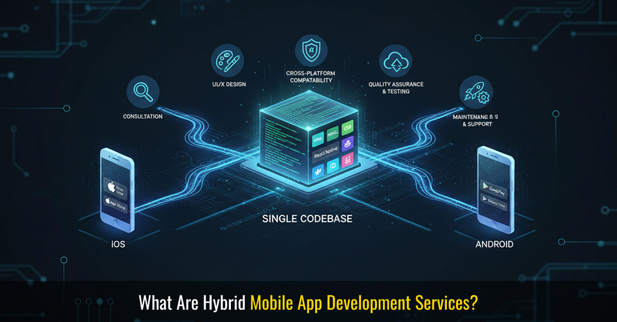 what are hybrid mobile app development services